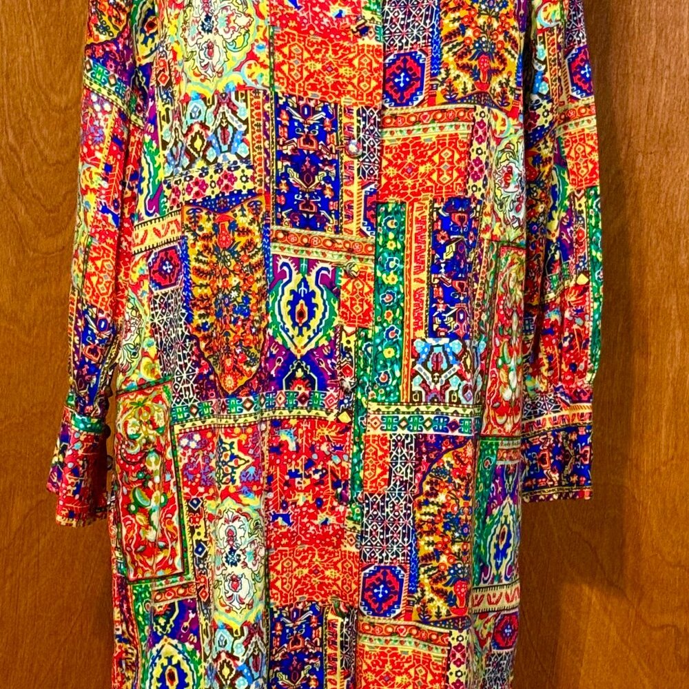 Vintage Hawaiian Dress - Made in Hawaii for KiMo's Polynesian Shop